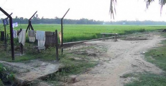 Many areas along Indo-Bangladesh Border at Tripura remain unfenced: Insurgency and illegal trade top concerns Many areas along Indo-Bangladesh Border at Tripura remain unfenced: Insurgency and illegal trade top concerns